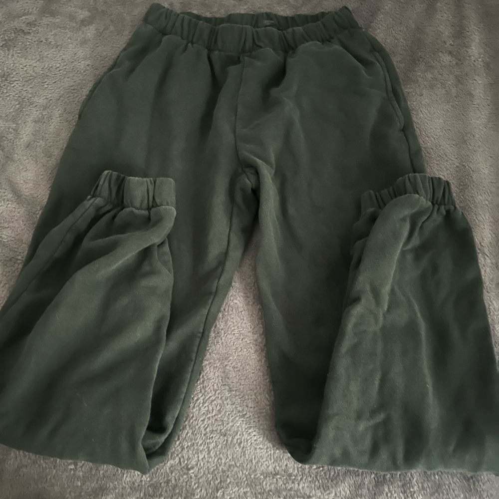 Dark green Rosa sweatpants